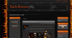 Desktop Screenshot of kackbratzen.net