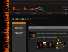 Tablet Screenshot of kackbratzen.net
